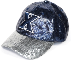 View Buying Options For The Big Boy Xavier Musketeers S145 Womens Sequins Cap