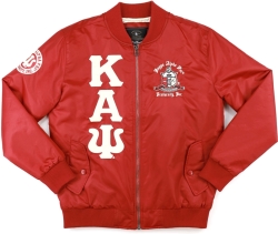 View Buying Options For The Big Boy Kappa Alpha Psi Divine 9 S4 Bomber Jacket