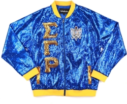 View Buying Options For The Big Boy Sigma Gamma Rho Divine 9 S4 Sequins Jacket