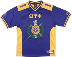 View Buying Options For The Big Boy Omega Psi Phi Divine 9 S16 Football Jersey