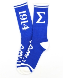 View Buying Options For The Big Boy Phi Beta Sigma Divine 9 S5 Athletic Socks