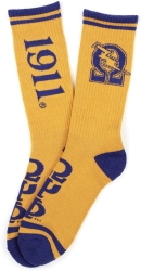 View Buying Options For The Big Boy Omega Psi Phi Divine 9 S5 Athletic Socks