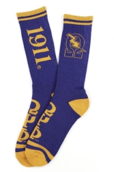 View Buying Options For The Big Boy Omega Psi Phi Divine 9 S5 Athletic Socks