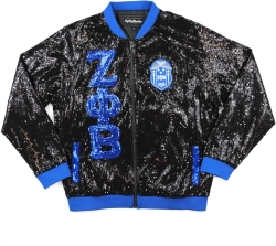 View Buying Options For The Big Boy Zeta Phi Beta Divine 9 S4 Sequins Jacket