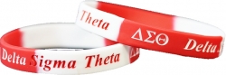 View Buying Options For The Delta Sigma Theta Color Swirl Silicone Bracelet [Pre-Pack]