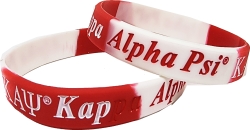 View Buying Options For The Kappa Alpha Psi Color Swirl Silicone Bracelet [Pre-Pack]