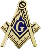 View Buying Options For The Mason Blue House Symbol Lapel Pin