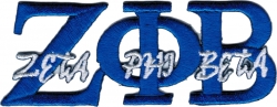 View Buying Options For The Zeta Phi Beta Script Iron-On Patch