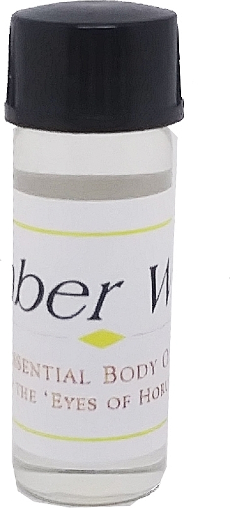 Amber: White Scented Body Oil Fragrance