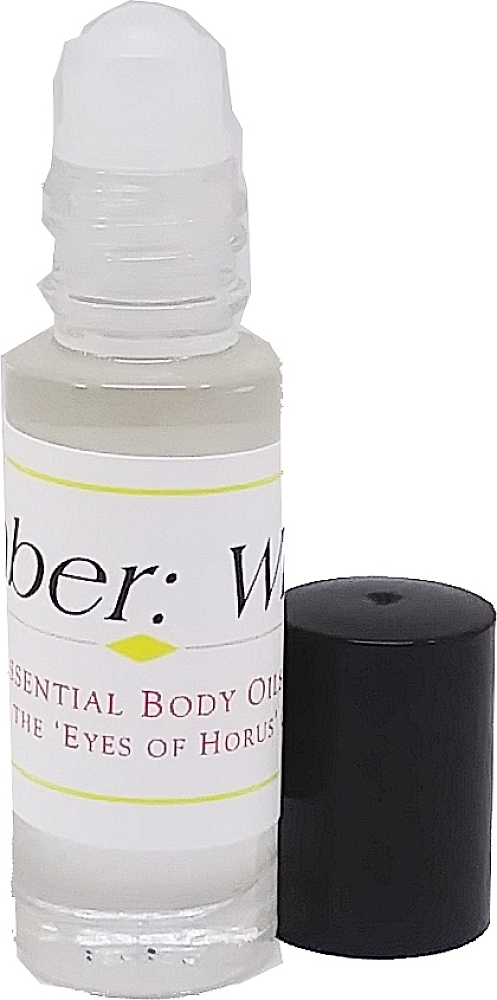 Amber: White Scented Body Oil Fragrance